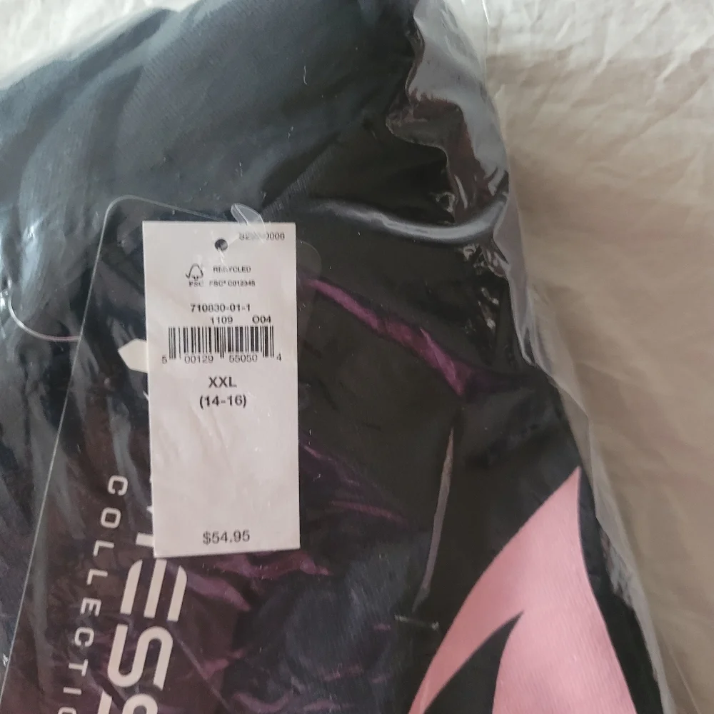 GAP Kids Black Hoodie with Pink Messi Logo Size XXL(14-16)